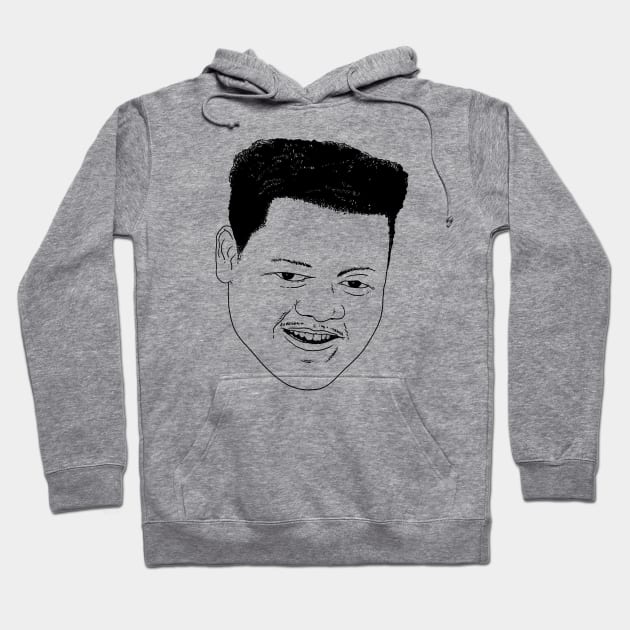 Fats Domino Hoodie by TheCosmicTradingPost